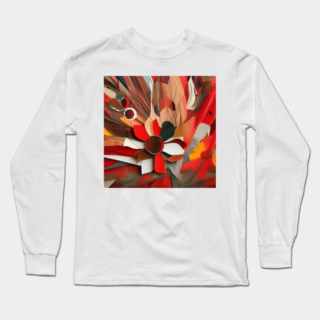 Playful Floral Long Sleeve T-Shirt by DANAROPER